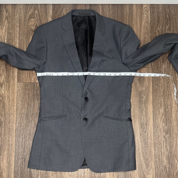 Kenneth Cole Reaction Charcoal Blazer Men’s Size 40R - Picture 4 of 11